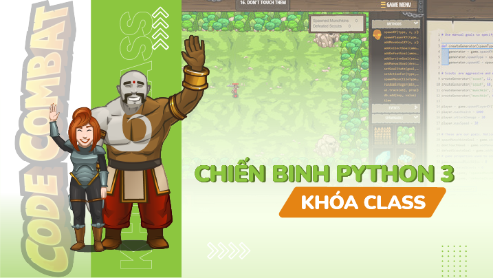 [1:8] Chiến binh Python 3